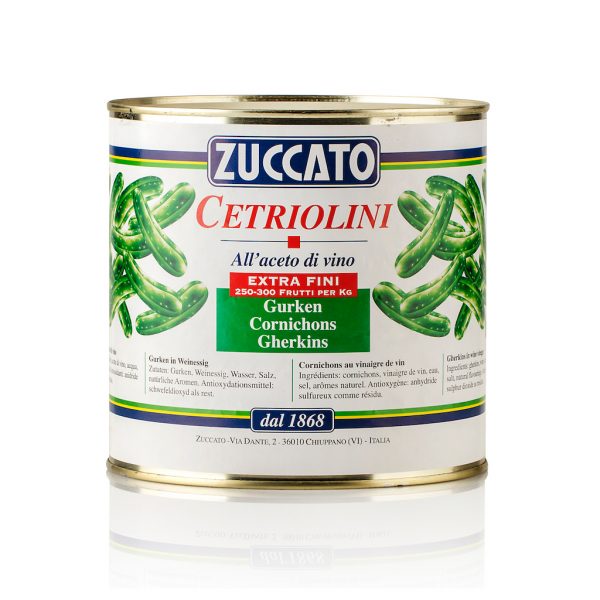cetriolini zuccato