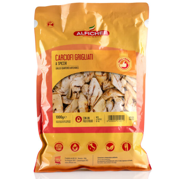 carciofi grigliati a spicchi